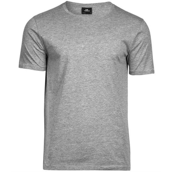 Tee Jays Mens Luxury Cotton T-Shirt Heather Grey XXL