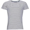 Miniatyrbillede 1 af 3: SOLS Herre Miles stribet kortærmet T-shirt med korte ærmer