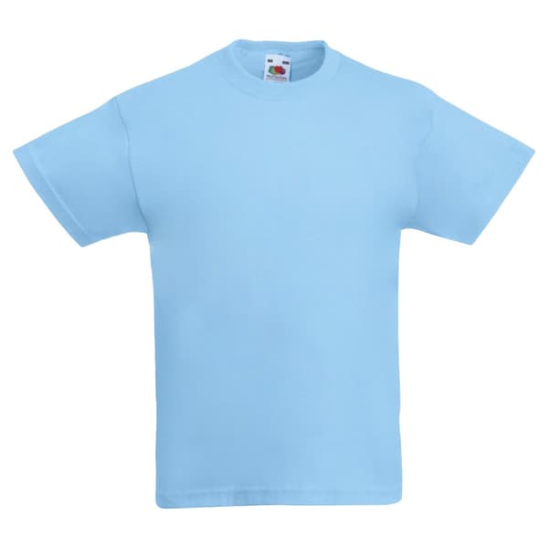 Fruit of the Loom Original kortærmet T-shirt med korte ærmer til børn og teenagere