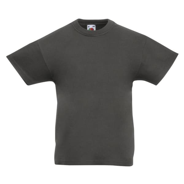Fruit of the Loom Original kortærmet T-shirt med korte ærmer til børn og teenagere