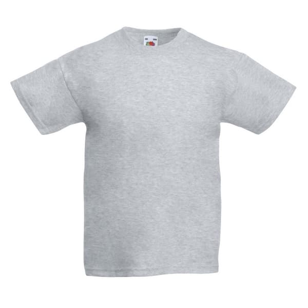 Fruit of the Loom Original kortærmet T-shirt med korte ærmer til børn og teenagere