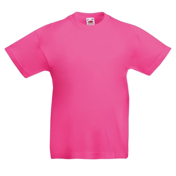 Fruit of the Loom Original kortærmet T-shirt med korte ærmer til børn og teenagere