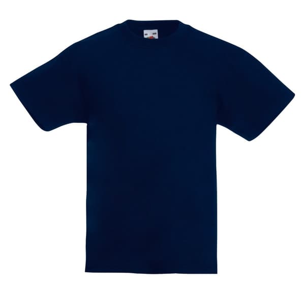 Fruit of the Loom Original kortærmet T-shirt med korte ærmer til børn og teenagere