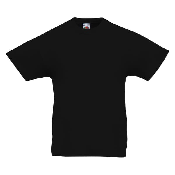 Fruit of the Loom Original kortærmet T-shirt med korte ærmer til børn og teenagere