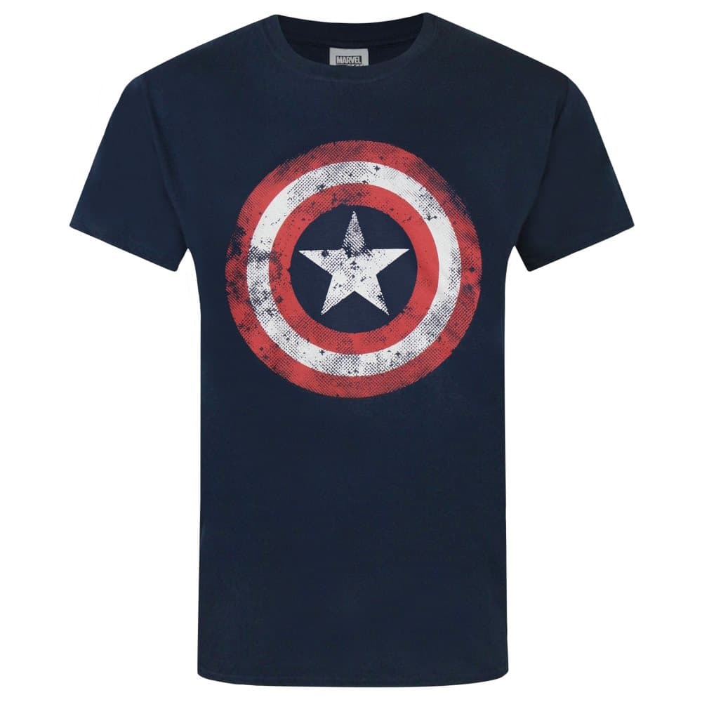 Captain America Herrfilm Shield T-Shirt