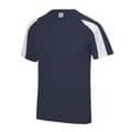 Miniatyrbild 1 av 2: AWDis Just Cool Kids Unisex Contrast Plain Sports T-Shirt med kontrastfärgade mönster