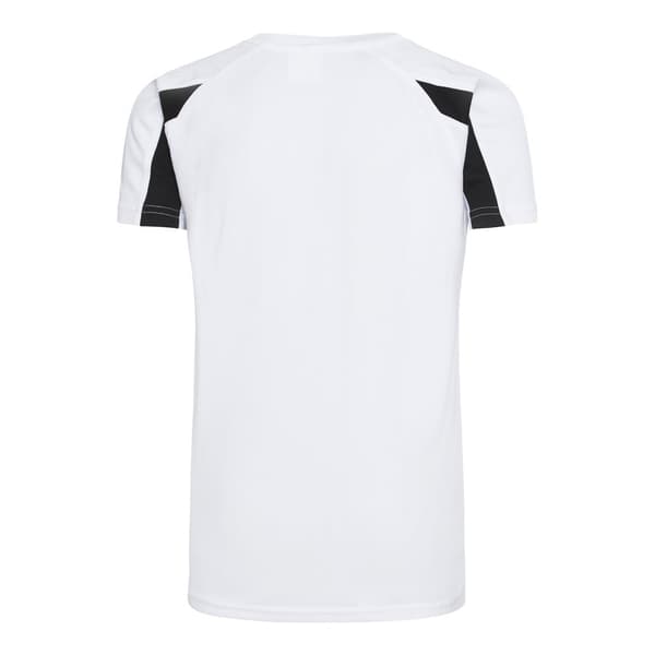 AWDis Just Cool Kids Unisex Contrast Plain Sports T-Shirt med kontrastfärgade mönster