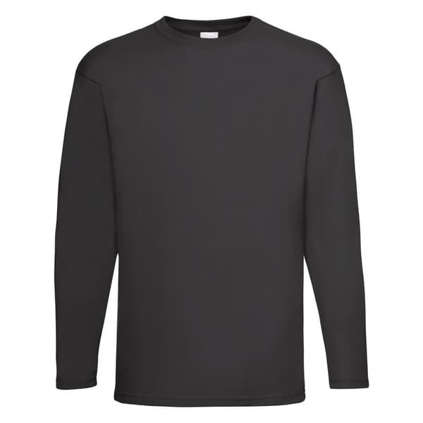 Mens Value Long Sleeve Casual T-Shirt