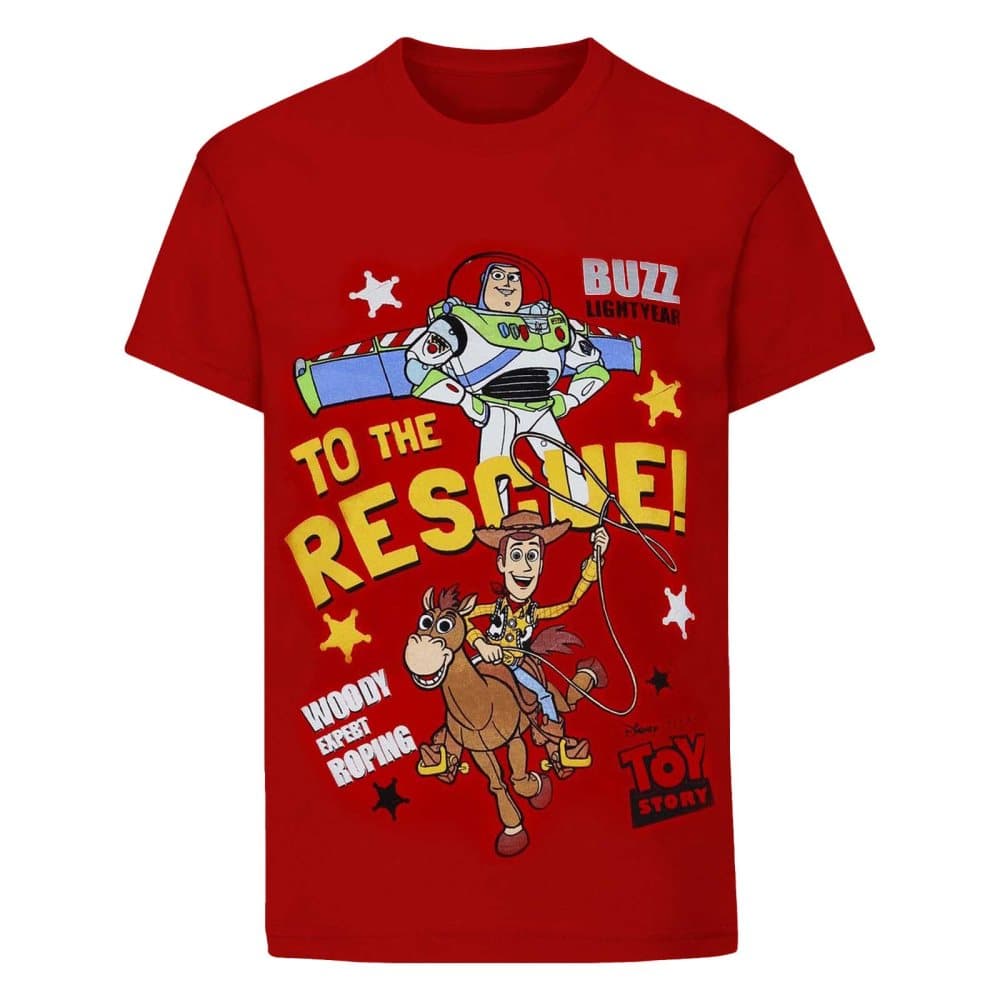 Toy Story Barn/Kids Buzz Lightyear och Woody T-Shirt