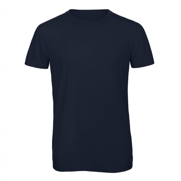 B&C Mens Favourite kortärmad triblend-T-shirt med kort ärm för män
