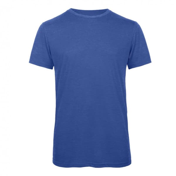 B&C Mens Favourite kortärmad triblend-T-shirt med kort ärm för män