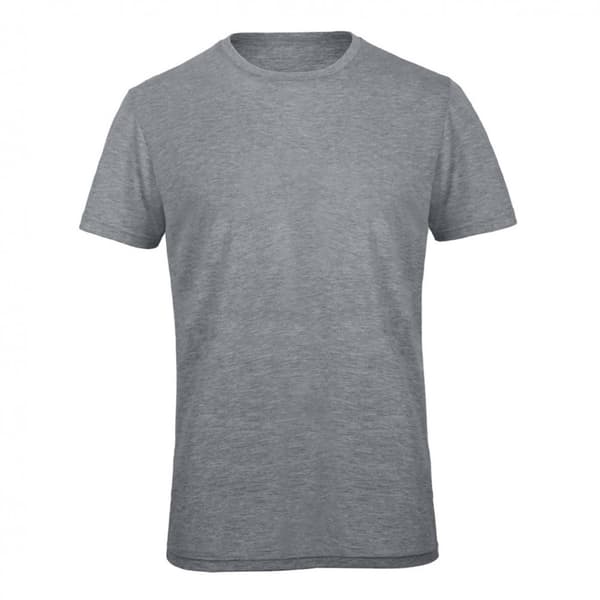 B&C Mens Favourite kortärmad triblend-T-shirt med kort ärm för män