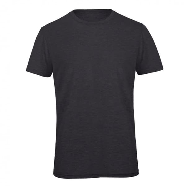 B&C Mens Favourite kortärmad triblend-T-shirt med kort ärm för män