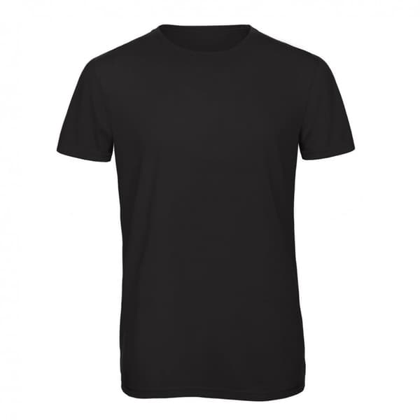 B&C Mens Favourite kortärmad triblend-T-shirt med kort ärm för män