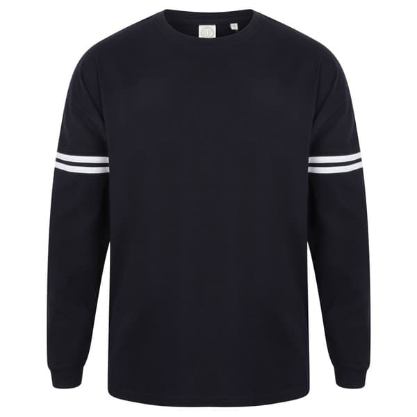 Skinnifit Mens Drop Shoulder Slogan Top