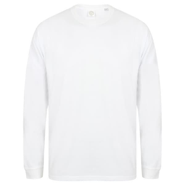 Skinnifit Mens Drop Shoulder Slogan Top