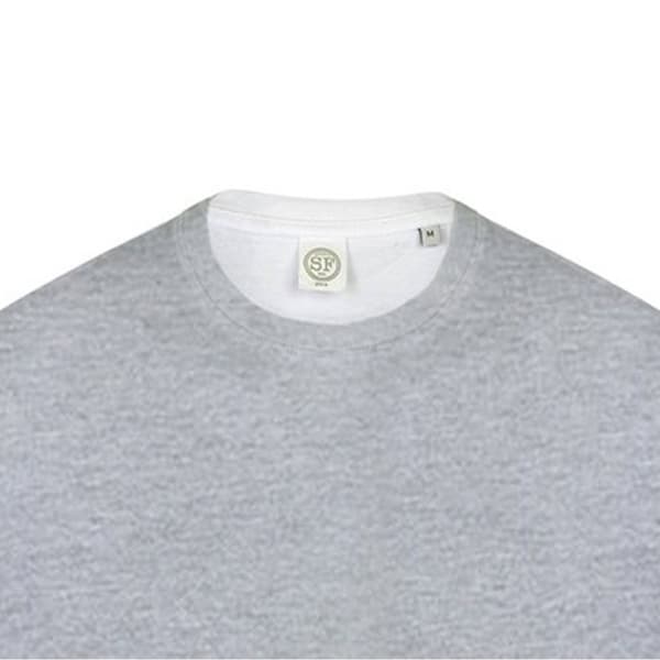 Skinnifit Mens Drop Shoulder Slogan Top