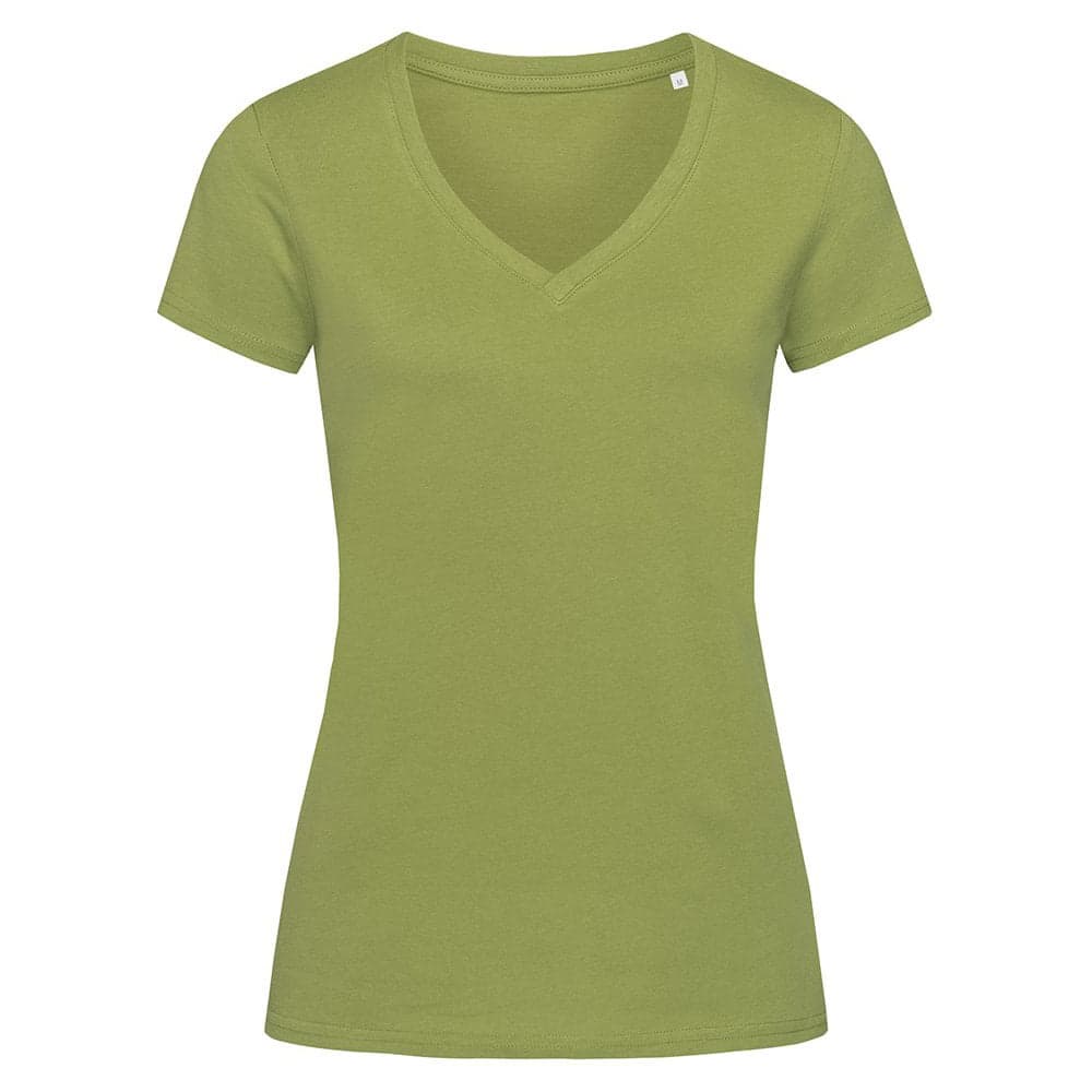 Stedman Womens/Ladies Janet Organic V Neck Tee