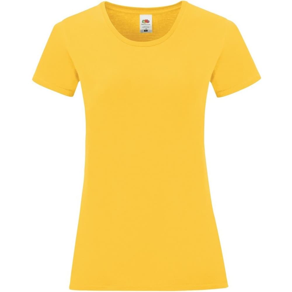 Fruit of the Loom Ikonisk T-shirt för flickor