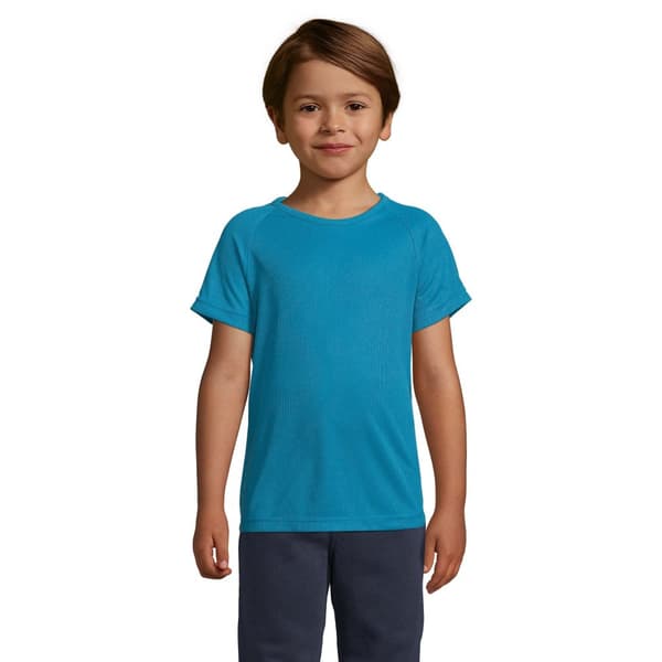 SOLS Sporty Unisex kortærmet T-shirt med korte ærmer til børn/børn