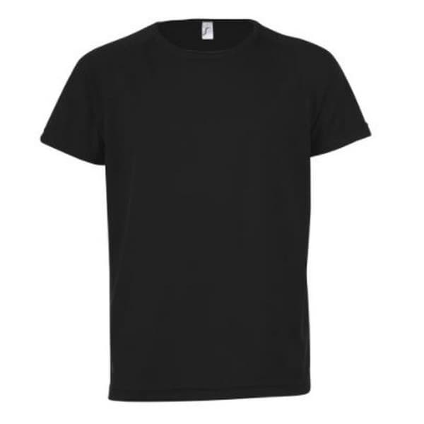 SOLS Sporty Unisex kortærmet T-shirt med korte ærmer til børn/børn