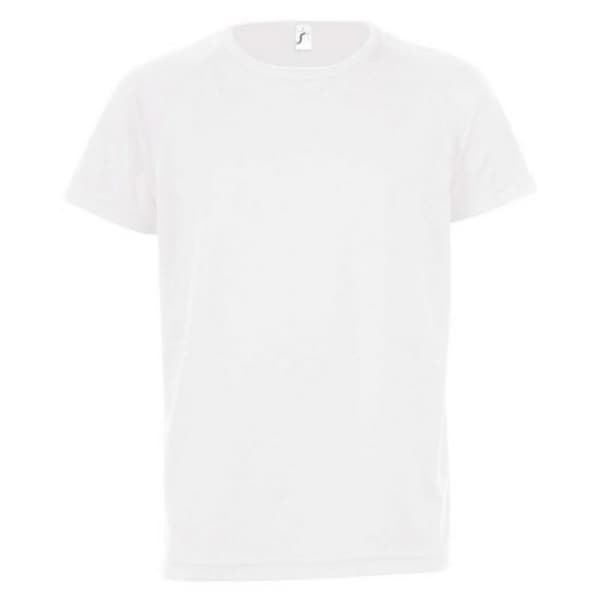 SOLS Sporty Unisex kortærmet T-shirt med korte ærmer til børn/børn