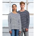 Miniatyrbild 2 av 2: One By Mantis Unisex vuxna långärmad bretonisk randig T-shirt med lång ärm