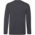 Miniatyrbild 2 av 2: Fruit of the Loom Mens Valueweight Crew Neck långärmad T-Shirt