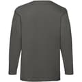 Miniatyrbild 2 av 2: Fruit of the Loom Mens Valueweight Crew Neck långärmad T-Shirt