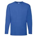 Miniatyrbild 1 av 3: Fruit of the Loom Mens Valueweight Crew Neck långärmad T-Shirt