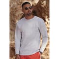 Miniatyrbild 3 av 3: Fruit of the Loom Mens Valueweight Crew Neck långärmad T-Shirt