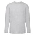 Miniatyrbild 1 av 3: Fruit of the Loom Mens Valueweight Crew Neck långärmad T-Shirt