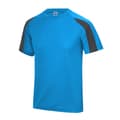 Miniatyrbild 1 av 2: Just Cool Kontrast Cool Sports Plain T-Shirt för män