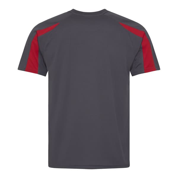 Just Cool Kontrast Cool Sports Plain T-Shirt för män