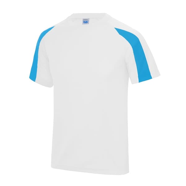 Just Cool Kontrast Cool Sports Plain T-Shirt för män