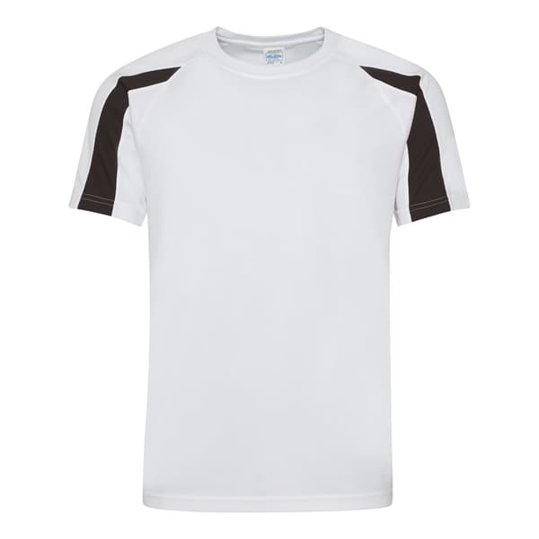 Just Cool Kontrast Cool Sports Plain T-Shirt för män