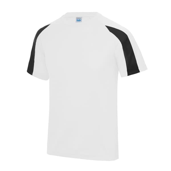 Just Cool Kontrast Cool Sports Plain T-Shirt för män
