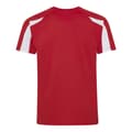 Miniatyrbilde 2 av 2: Just Cool Mens Contrast Cool Sports Plain T-Shirt