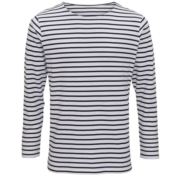 Asquith & Fox Mariniere Coastal långärmad T-shirt för män
