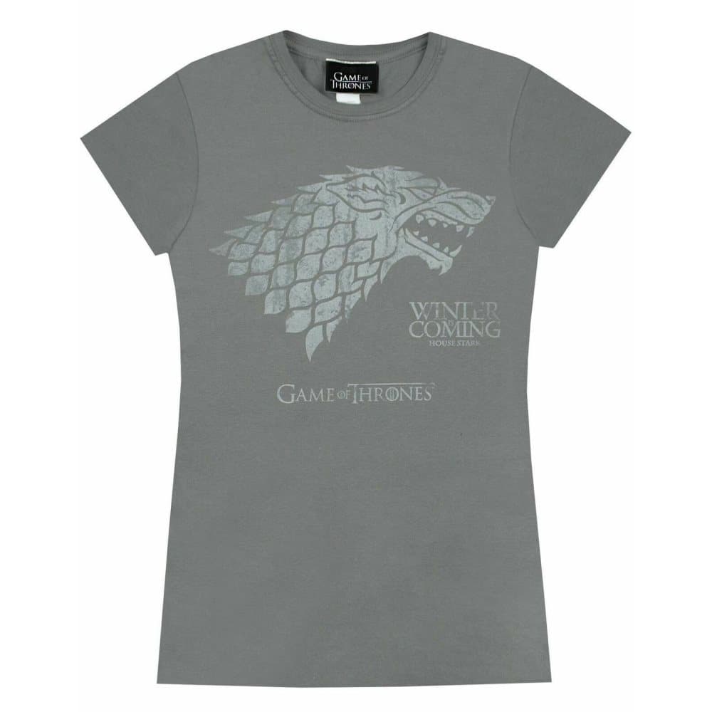 Game Of Thrones Kvinnor/Damer Stark Winter Is Coming T-Shirt