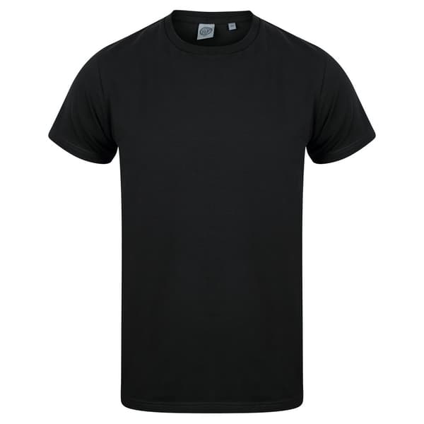 SF Minni T-shirt til børn og unge med elastisk feel good-strenge Black 9-10 Years