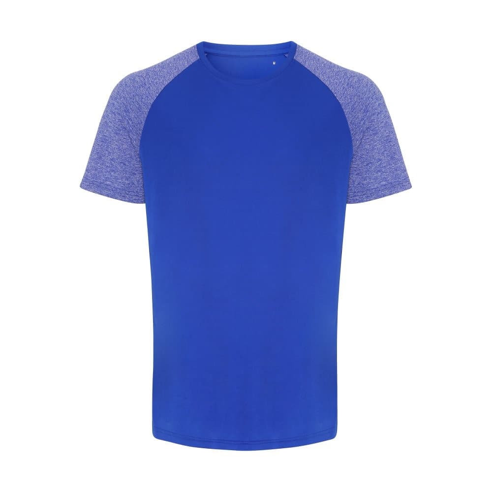 TriDri T-shirt för män med kontrasterad ärm