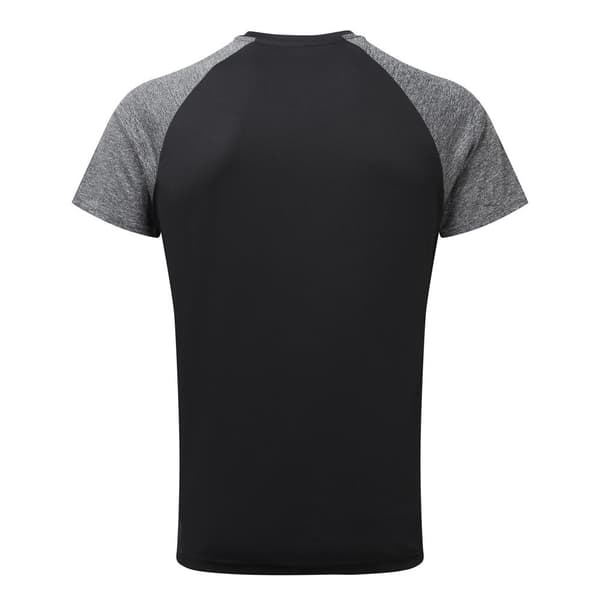 TriDri Mens Contrast Sleeve Performance T-shirt