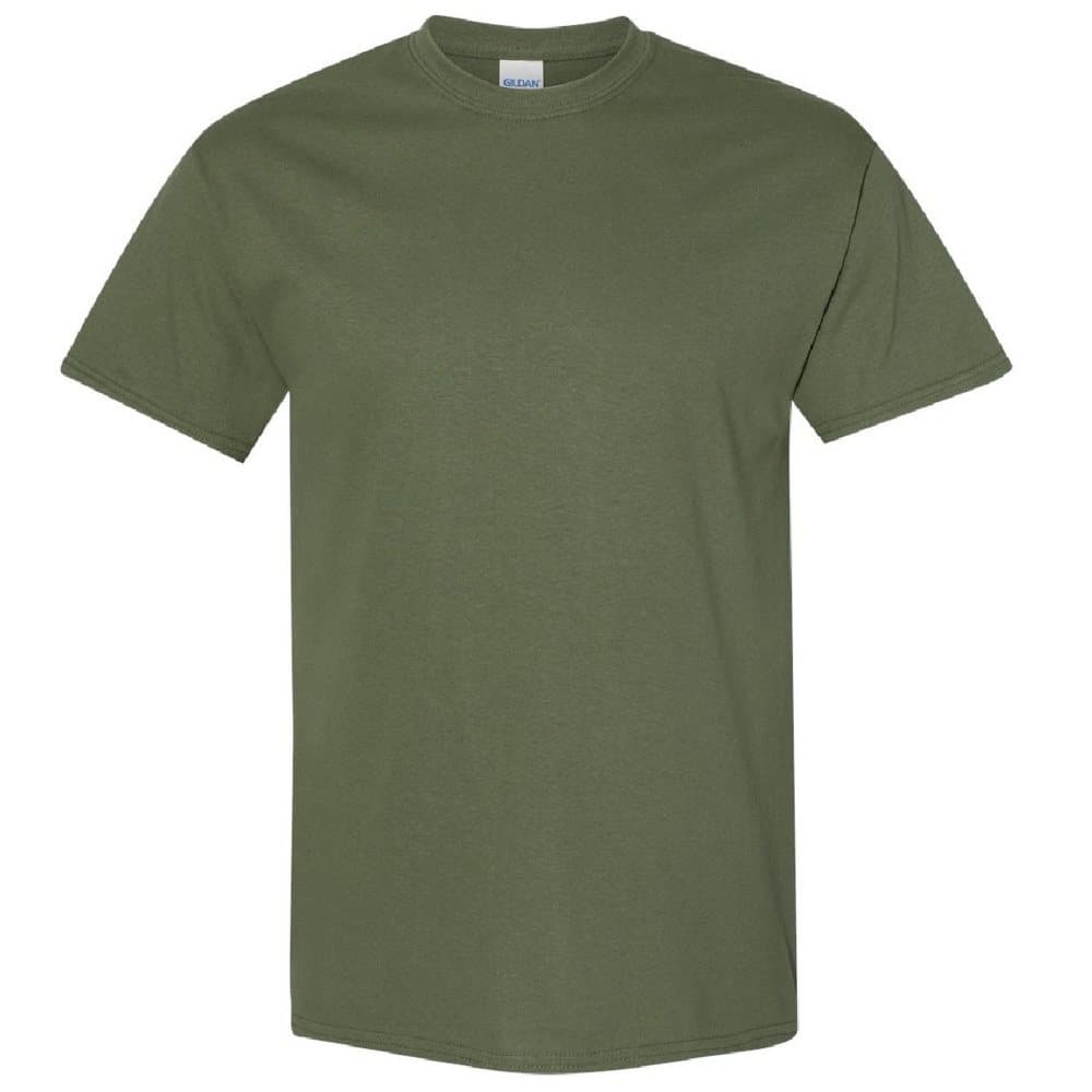 Gildan T-shirt med kort ärm i tjock bomull för män