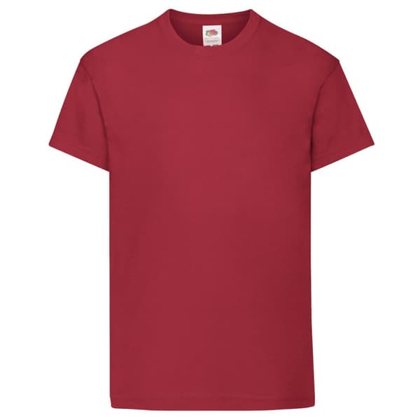 Fruit of the Loom Childrens/Kids Original kortärmad T-shirt
