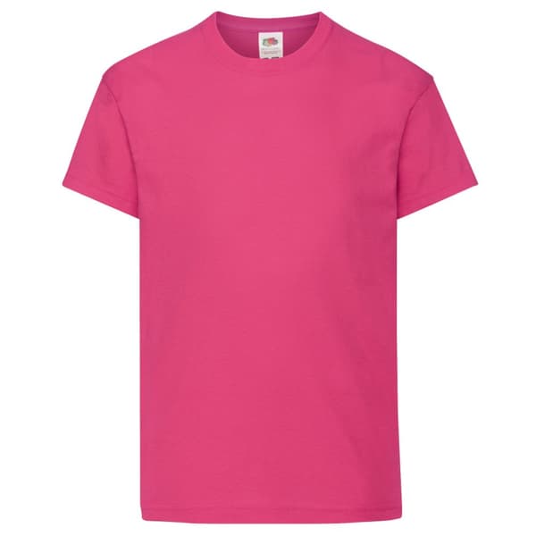 Fruit of the Loom Childrens/Kids Original kortärmad T-shirt