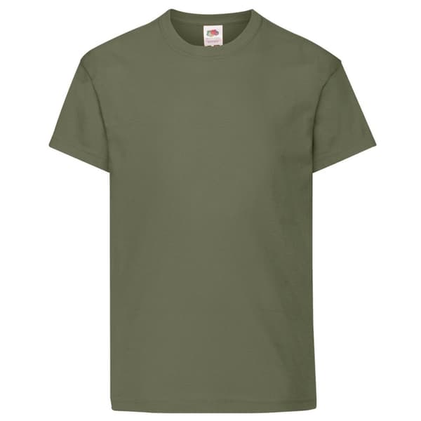 Fruit of the Loom Childrens/Kids Original kortärmad T-shirt