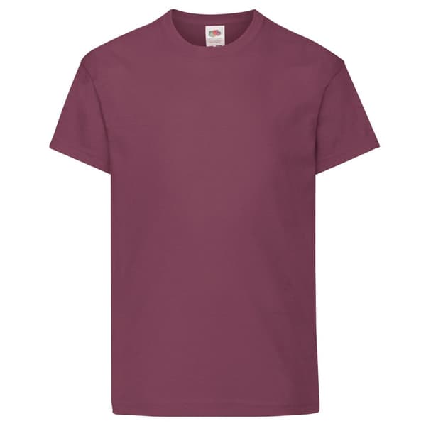 Fruit of the Loom Childrens/Kids Original kortärmad T-shirt