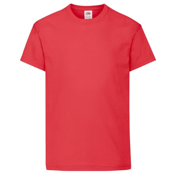 Fruit of the Loom Childrens/Kids Original kortärmad T-shirt