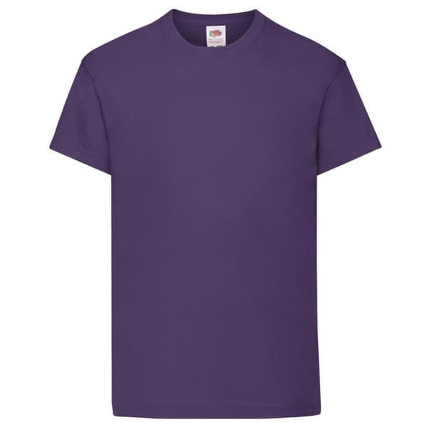Fruit of the Loom Childrens/Kids Original kortärmad T-shirt